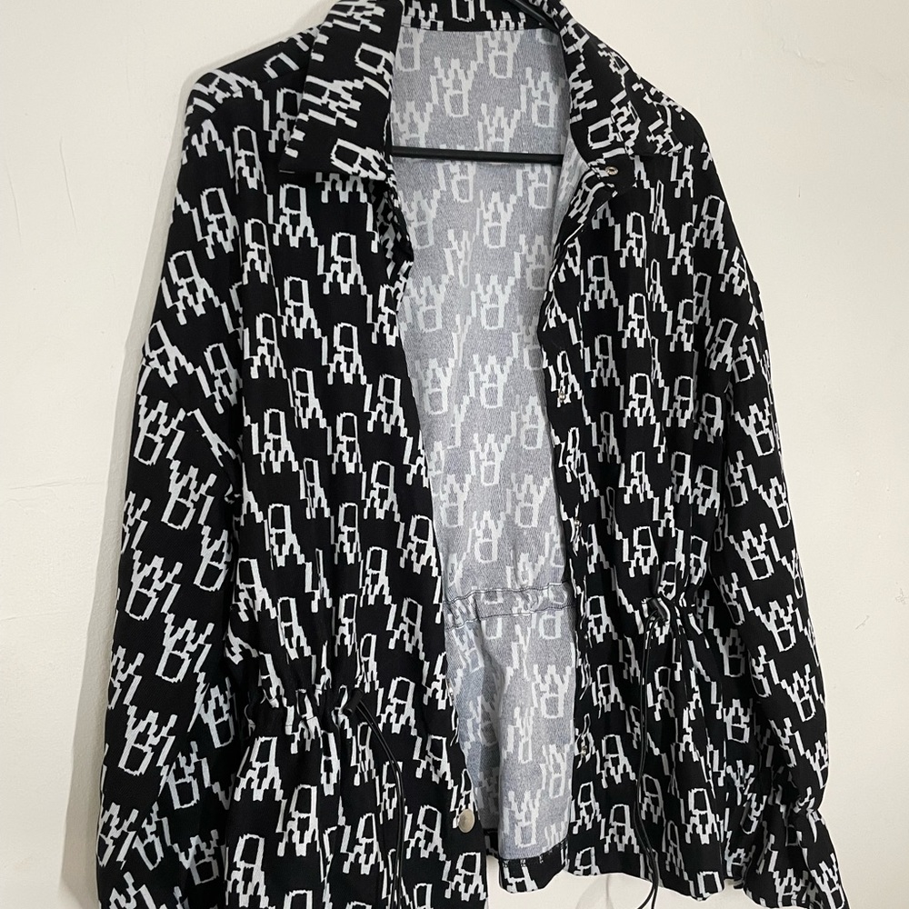 SHEIN graphic light jacket